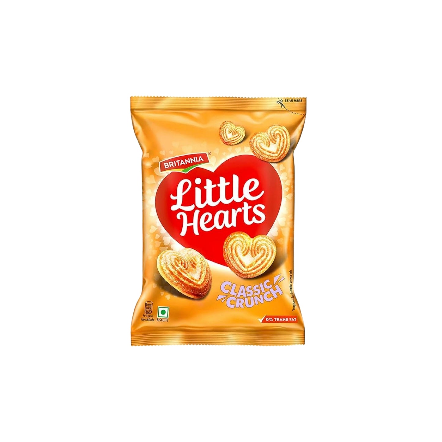 Britannia Little Hearts 75g