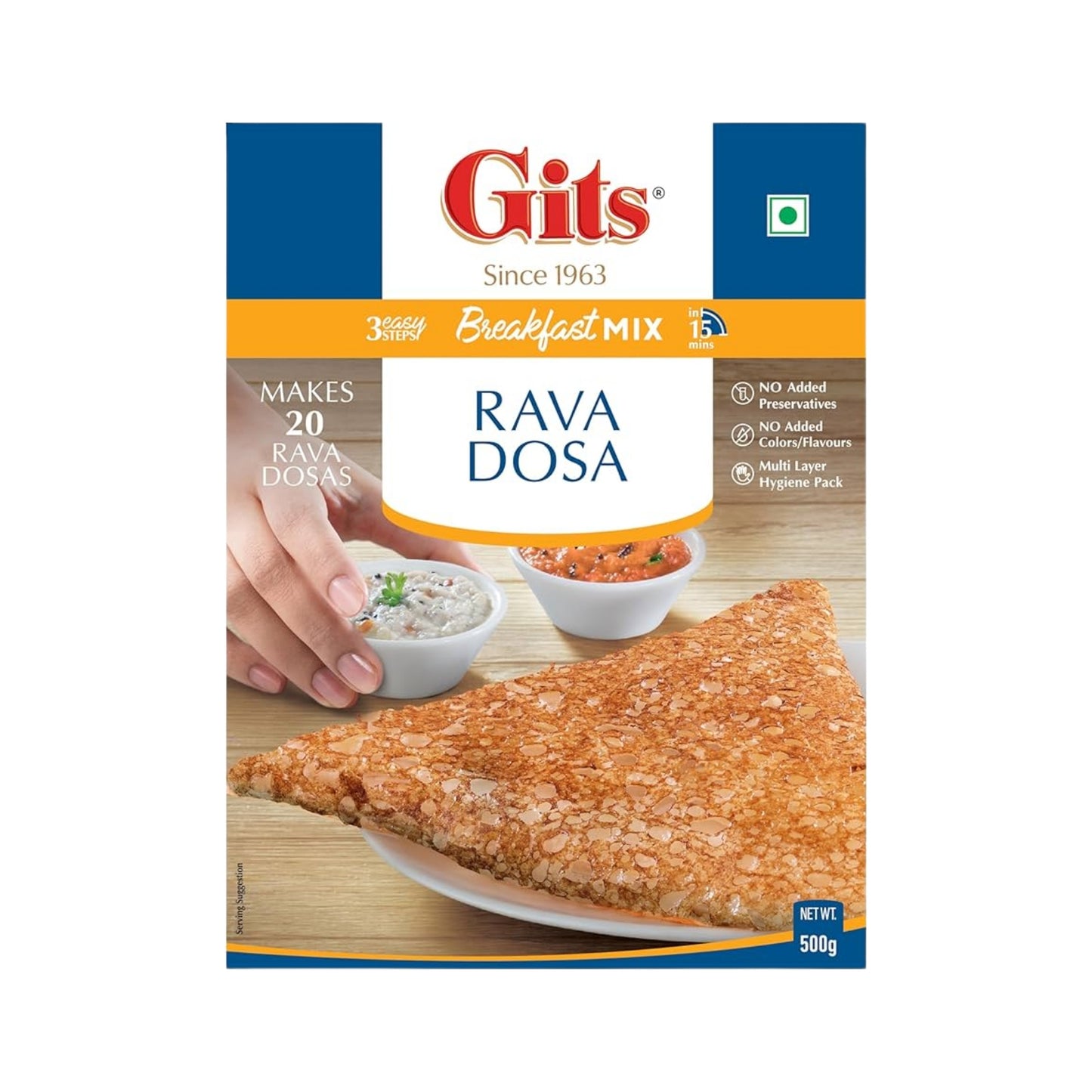 GITS RAVA DOSA MIX 500g