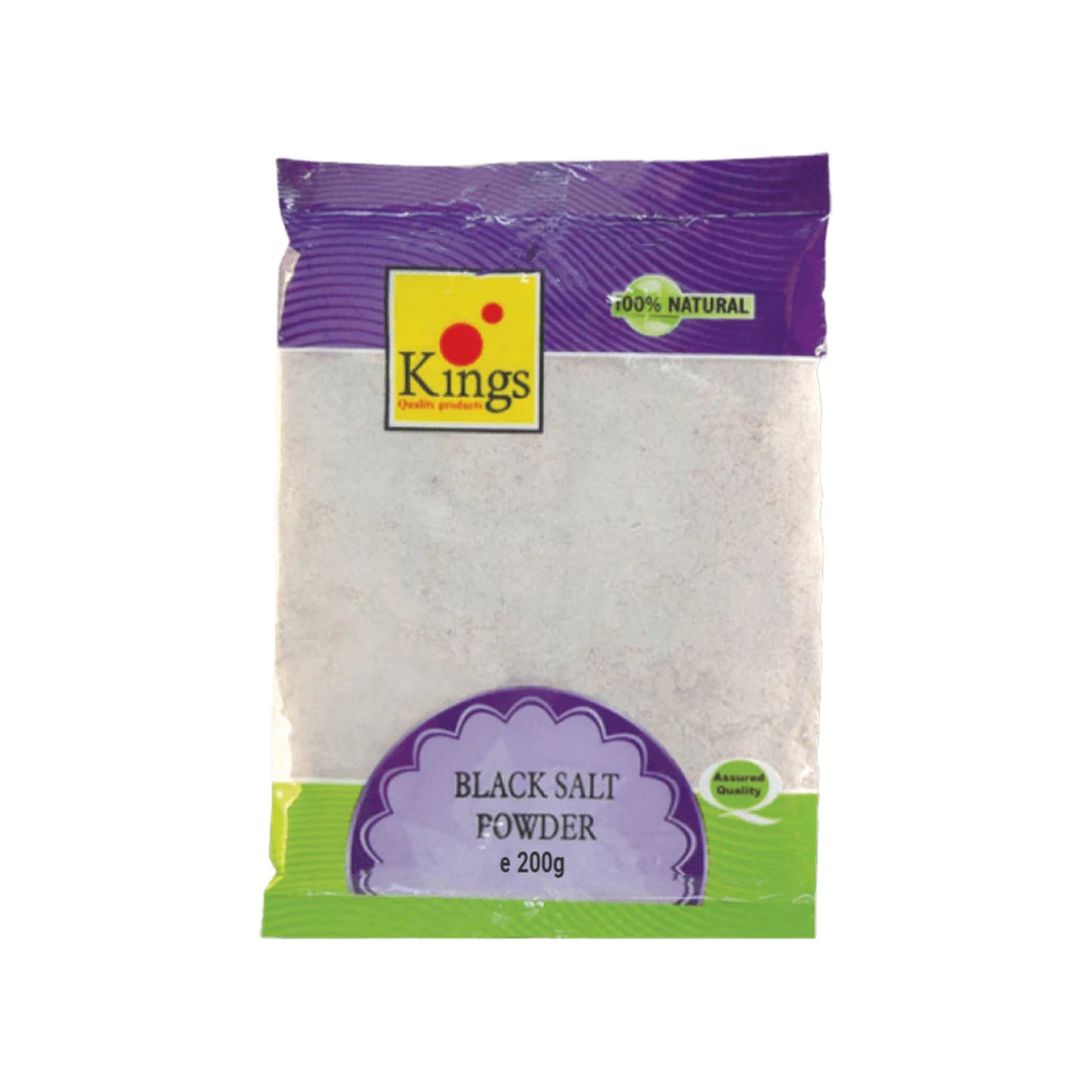Kings Black Salt powder 200g