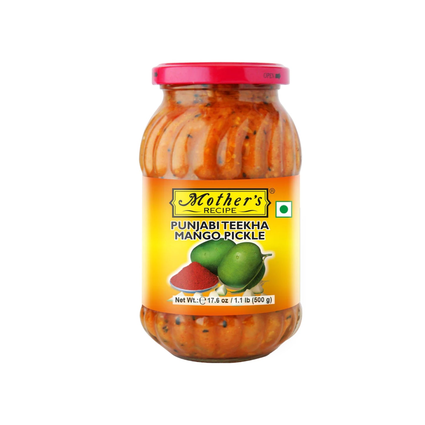Mothers recipe mango pickle mild 500g