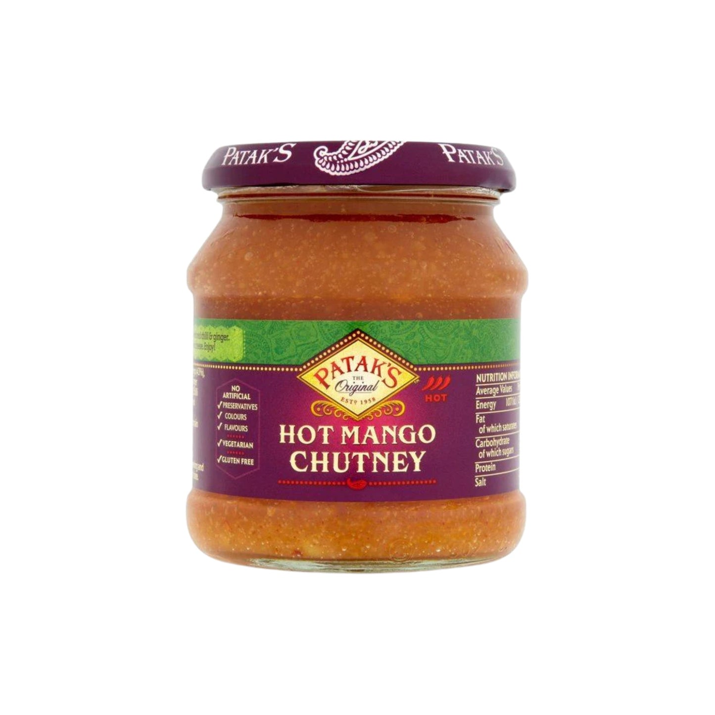 Patak Hot Mango Chutney