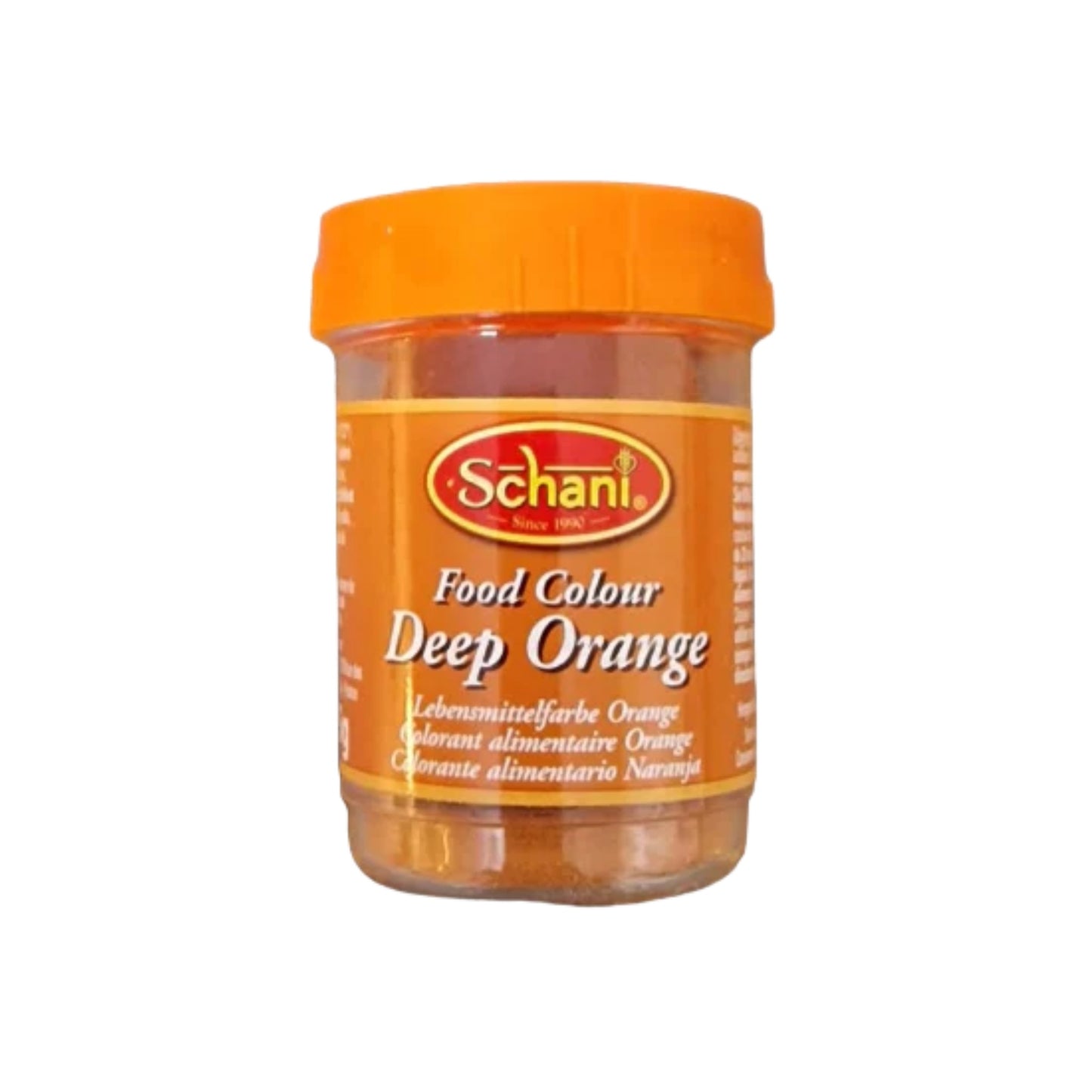 Schani food color deep orange 25g