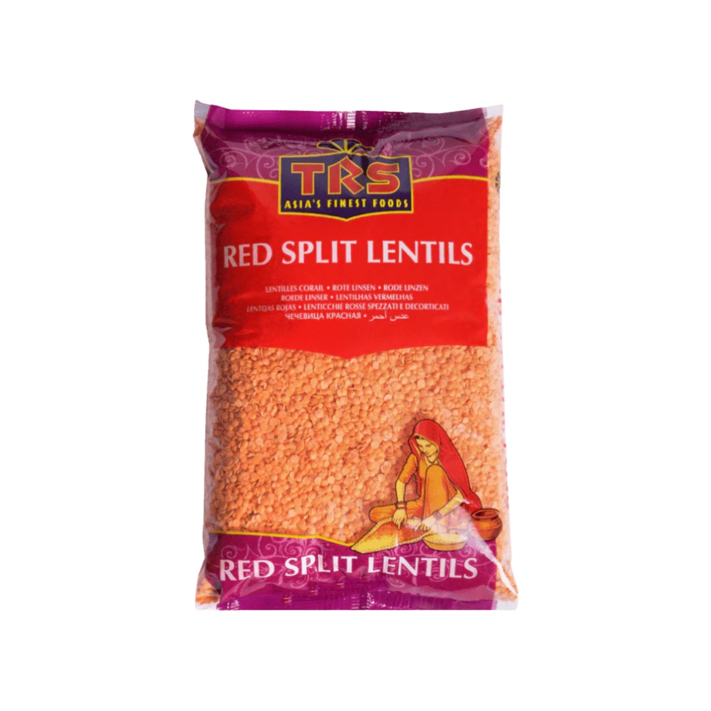 TRS Red Lentils (masoor) 1kg