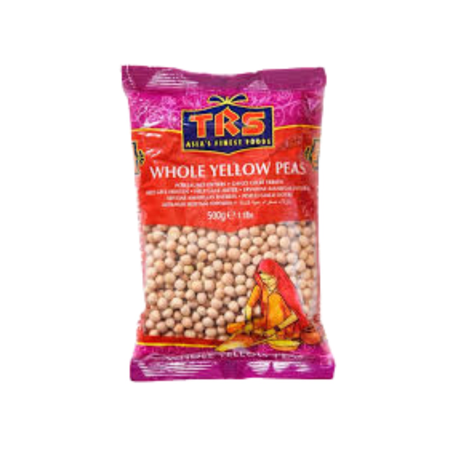 TRS yellow peas whole 500g