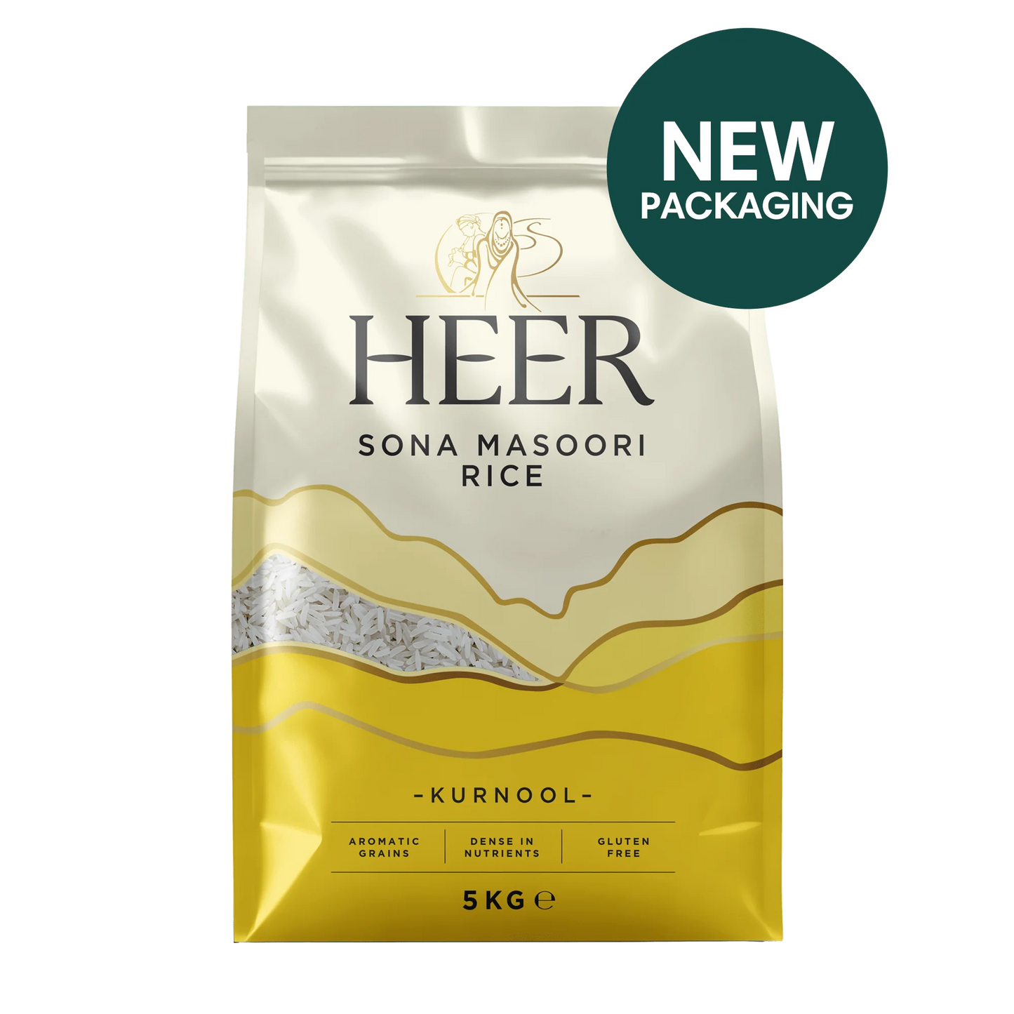 Heer Sona Masoori Rice 5kg