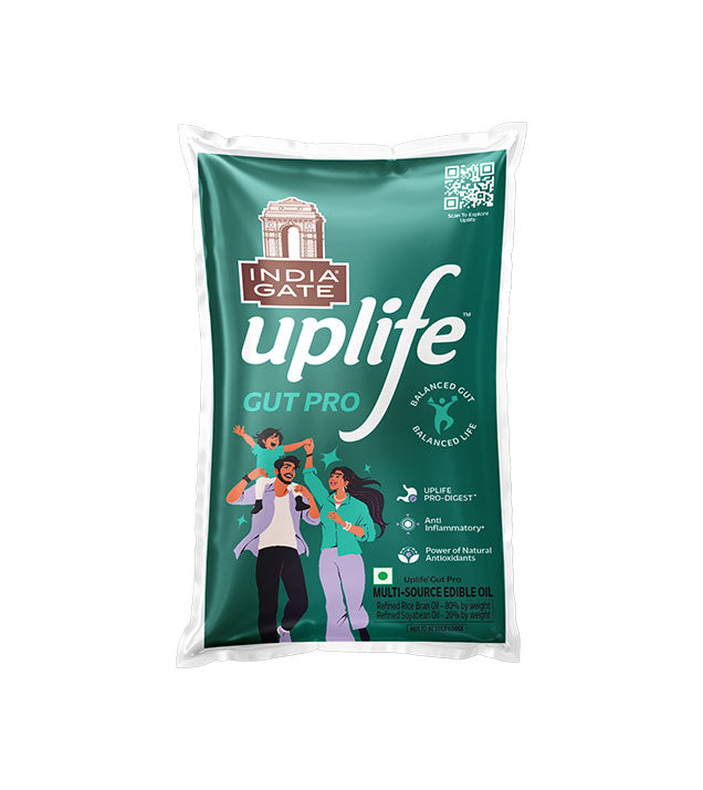 Uplife India gate brown basmati rice 1 kg