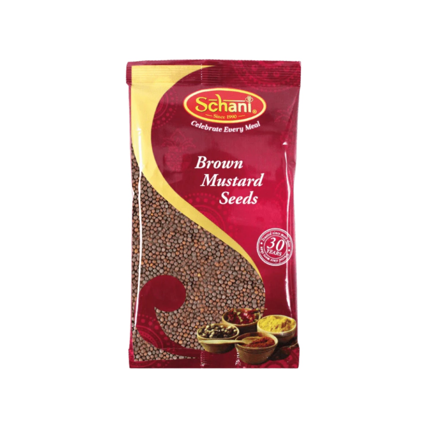 Schani brown mustard seeds 400g