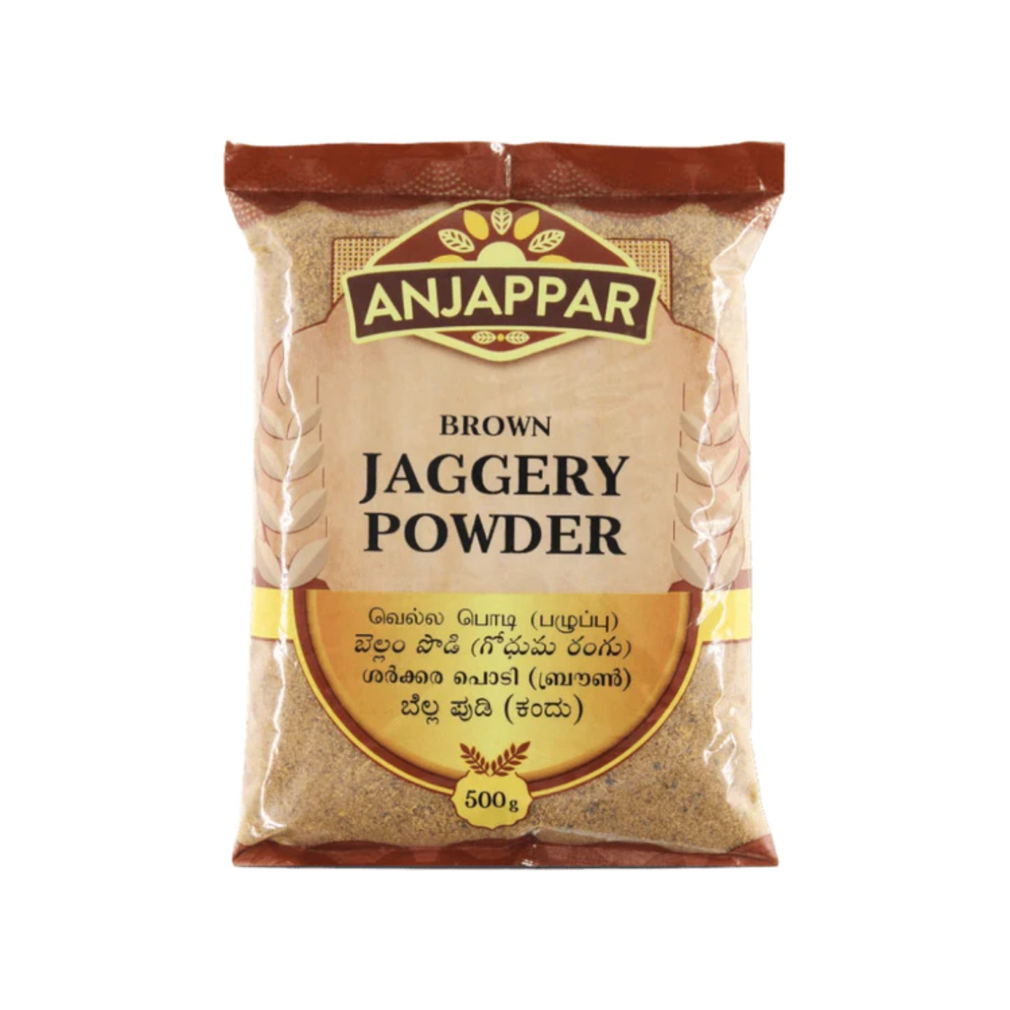 ANJAPPAR JAGGERY POWDER BROWN 500g