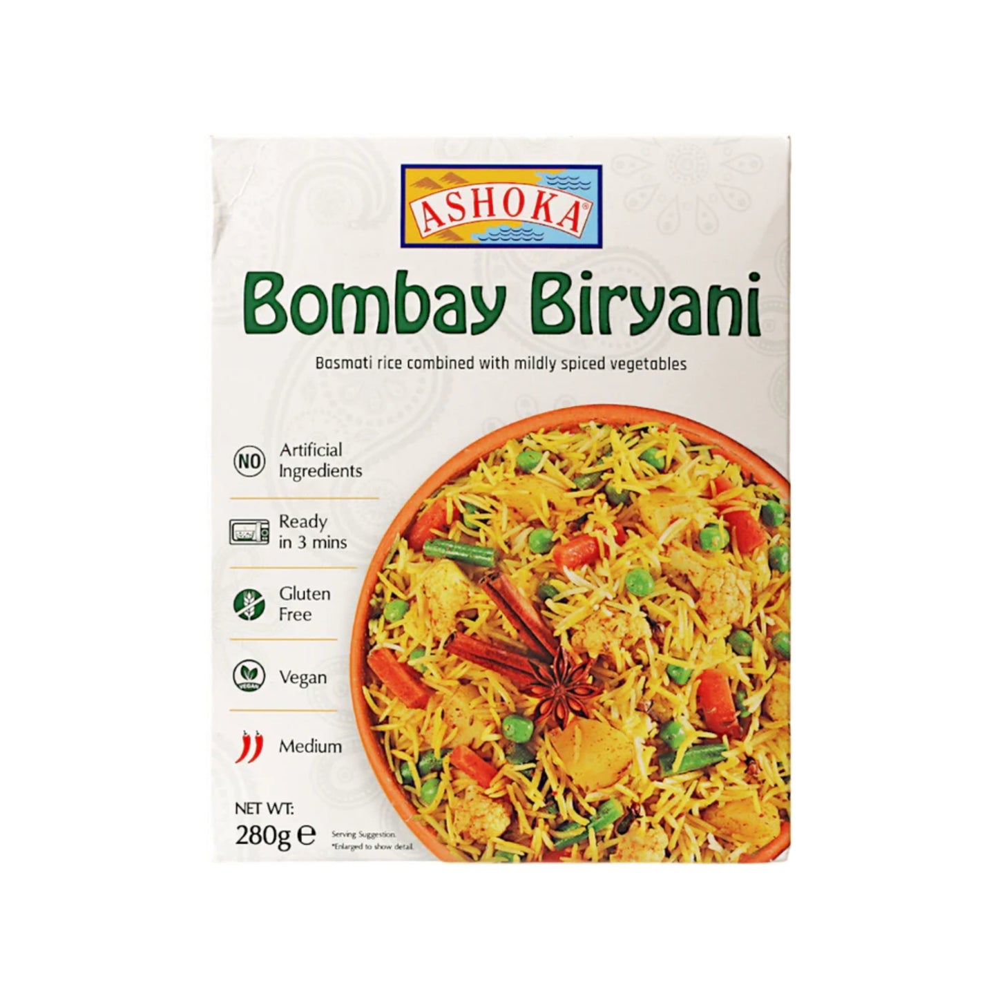 Ashoka RTE Bombay Biryani 280g