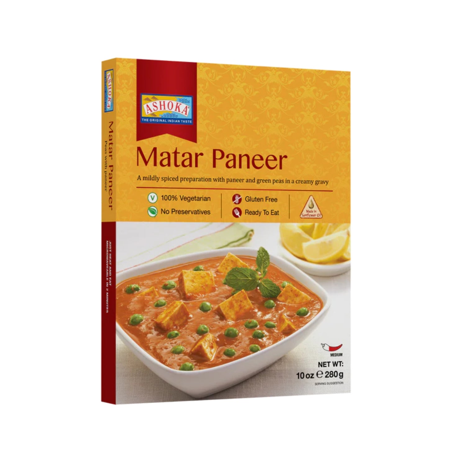 Ashoka RTE MATAR PANEER 280g