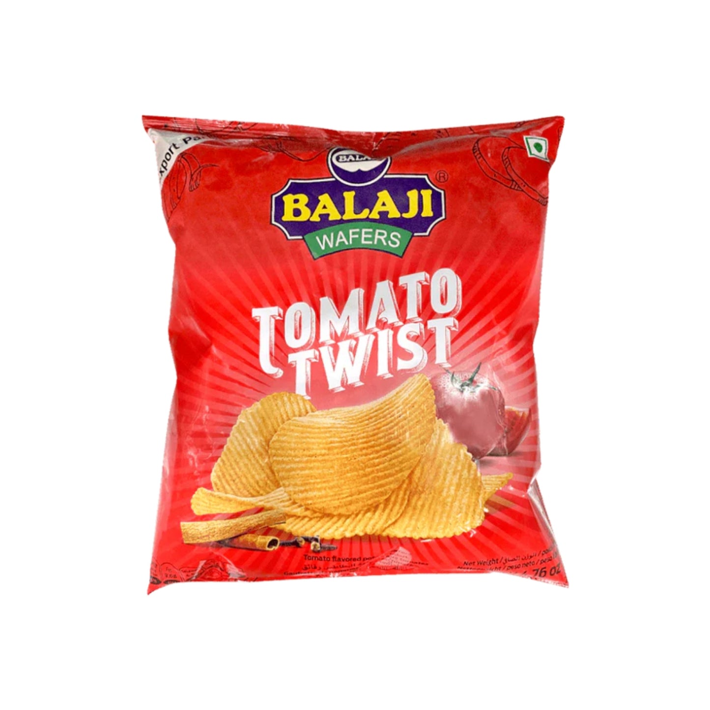 Balaji tomato twist potato chips 135gm