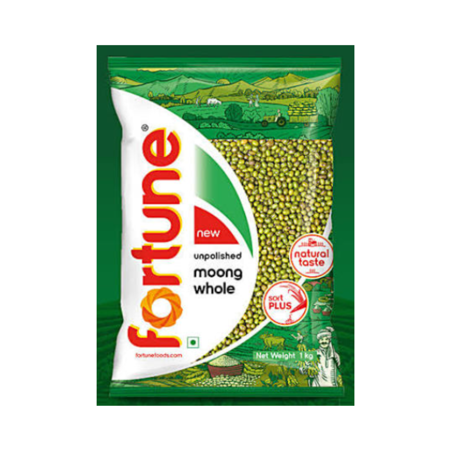 Fortune Moong Whole (Green Gram)