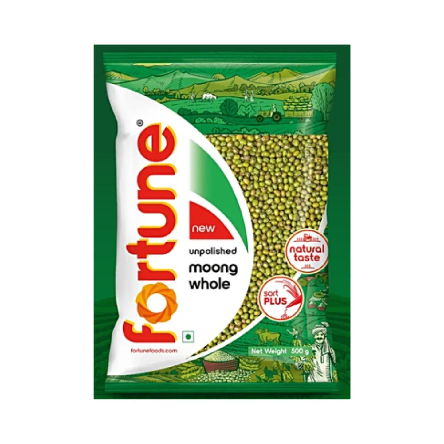 Fortune Moong Whole (Green Gram)