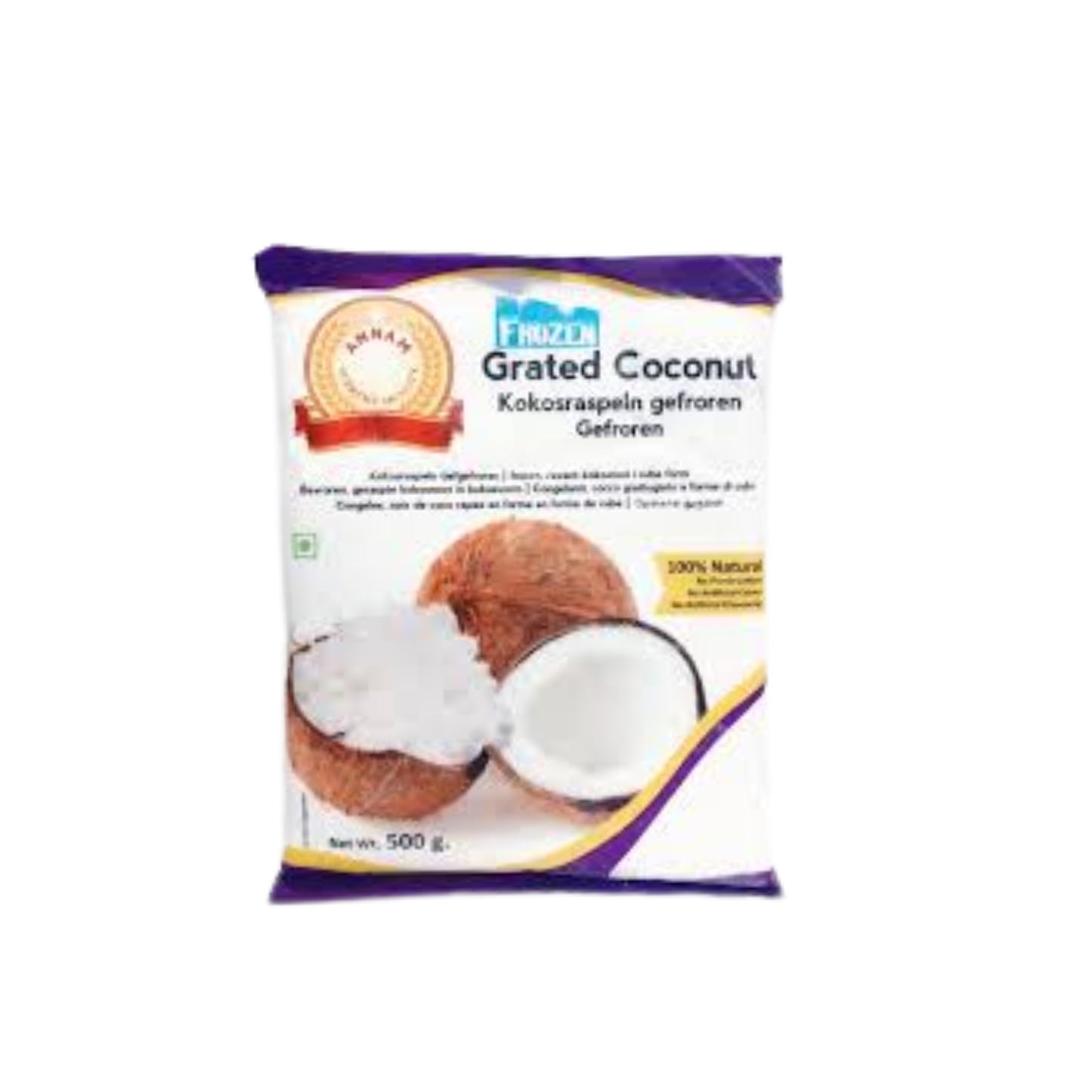 Frozen Annam grated coconut 400g