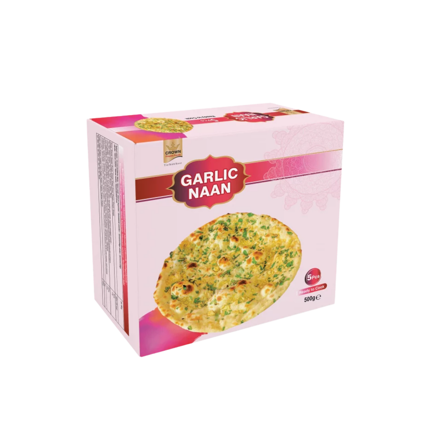 Frozen Crown Garlic Naan