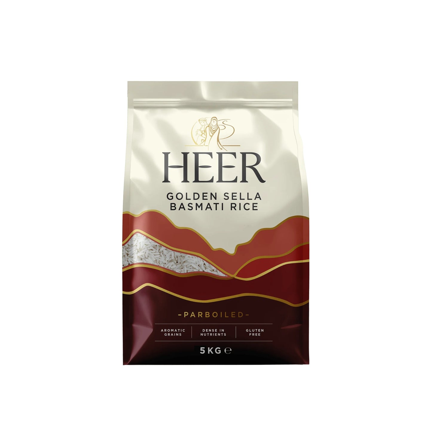 Heer golden sella basmati rice 5kg