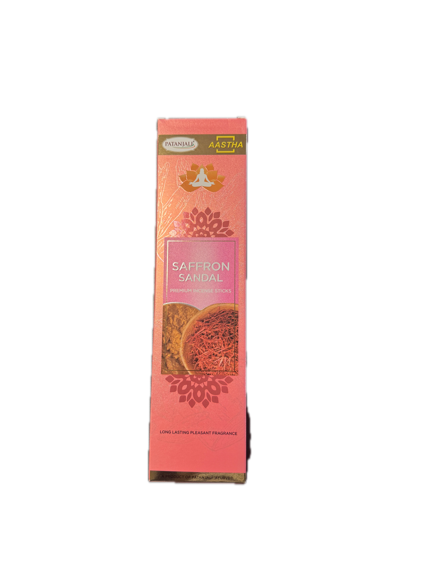 Patanjali Premium Saffron Sandal Incense Sticks 20N