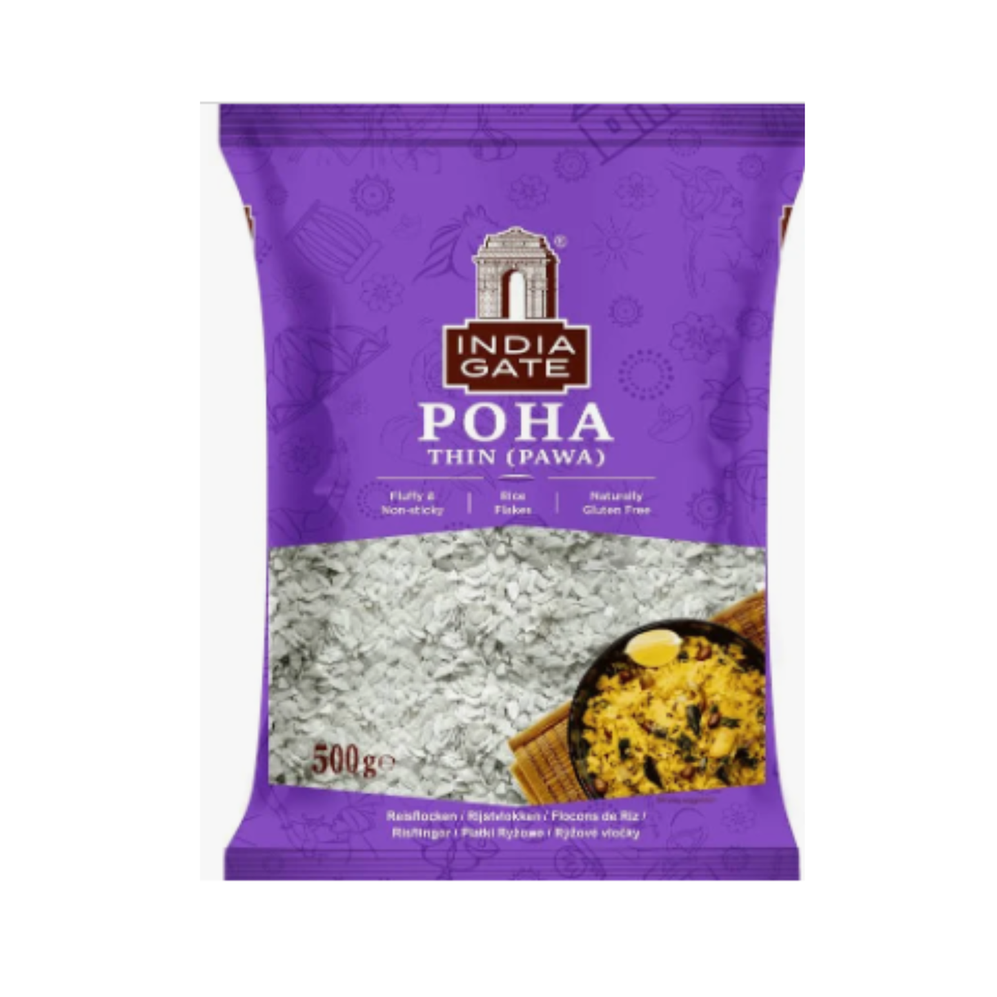 India Gate Poha Thin 500g