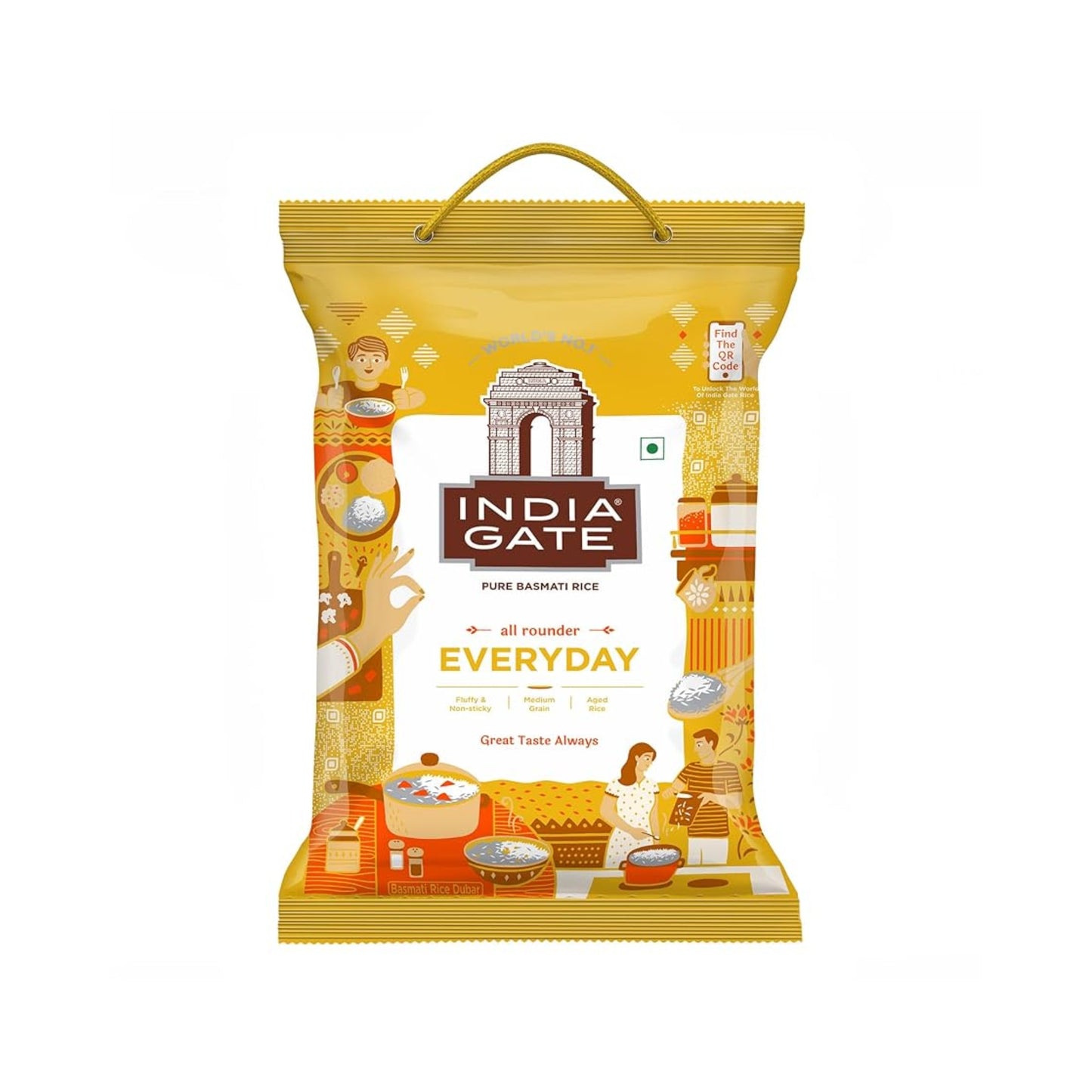 India gate everyday basmati rice 5kg