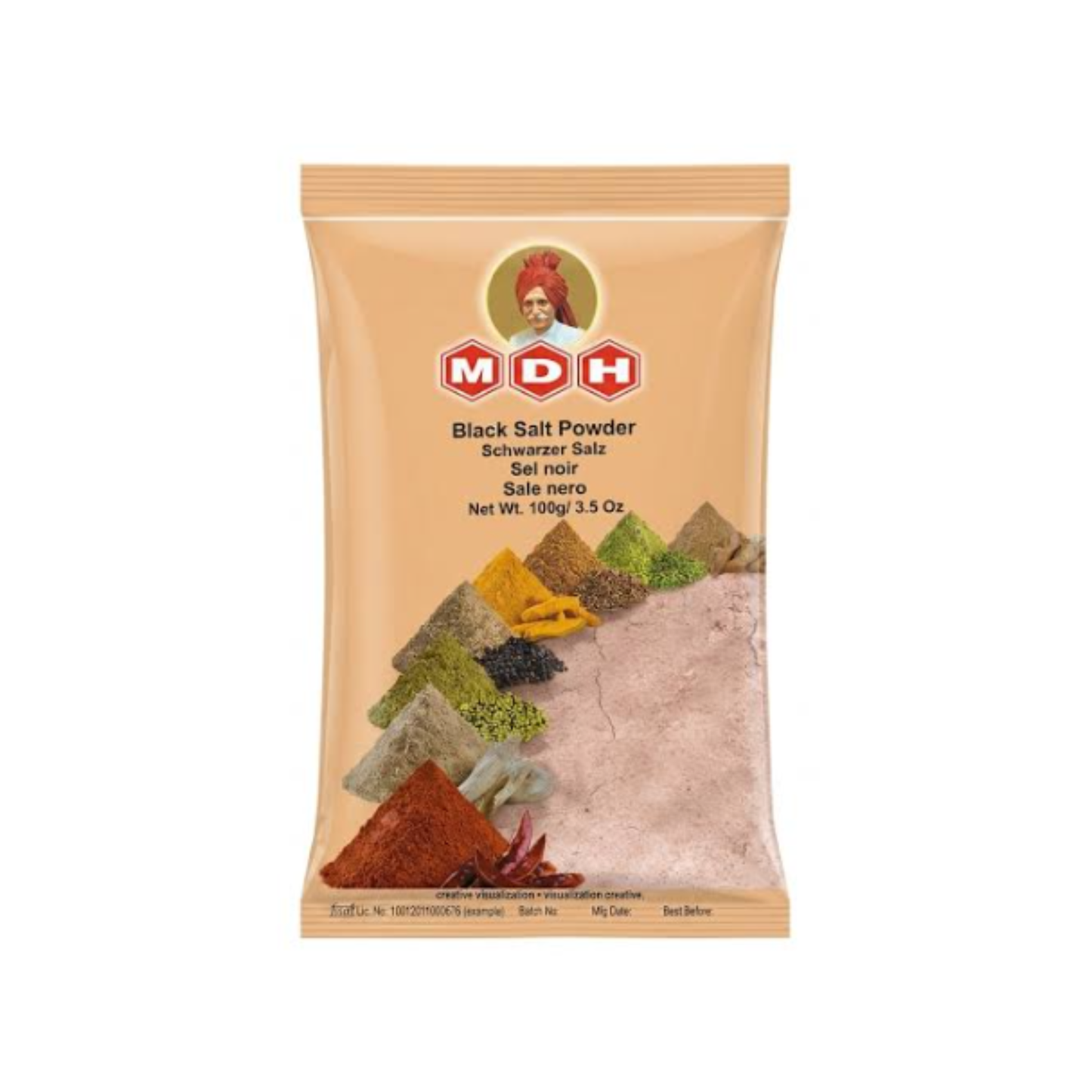 MDH Black Salt 100g