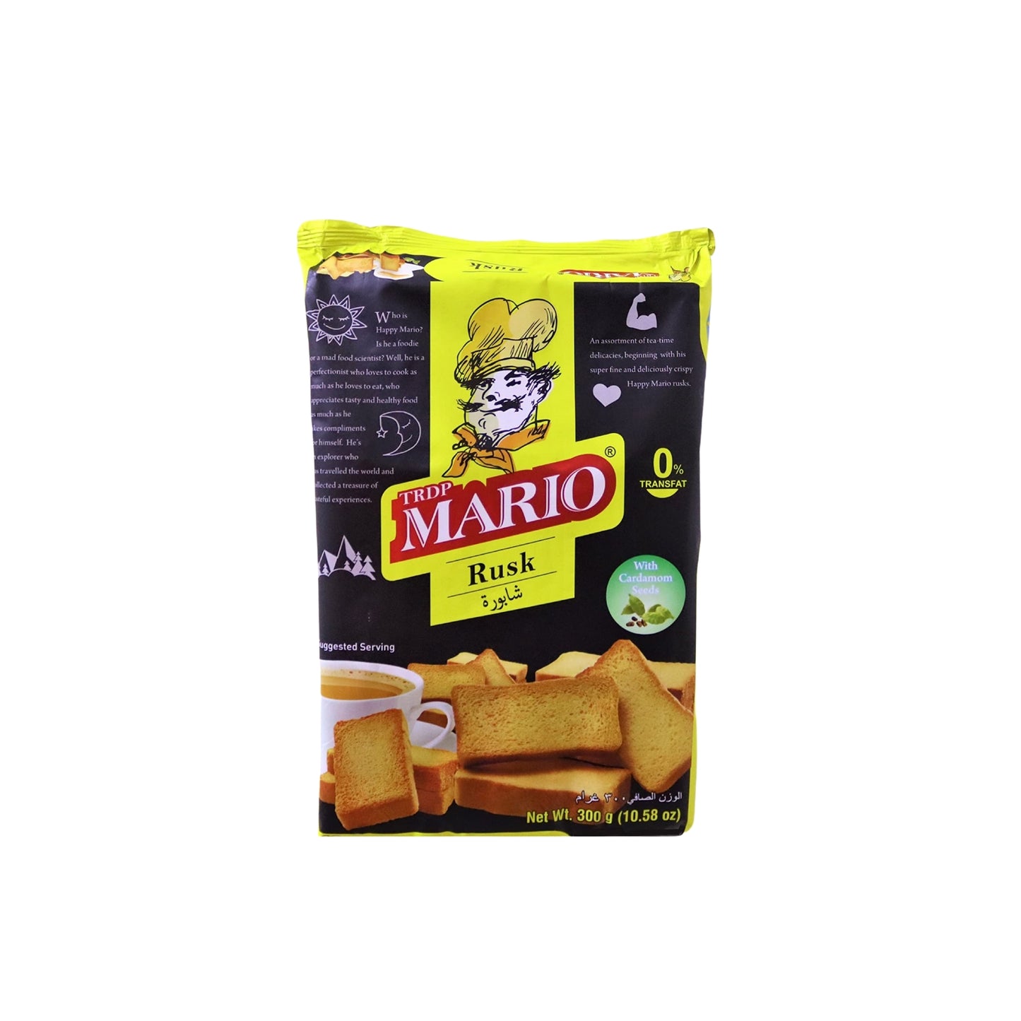 Mario cardamom Rusk 300g
