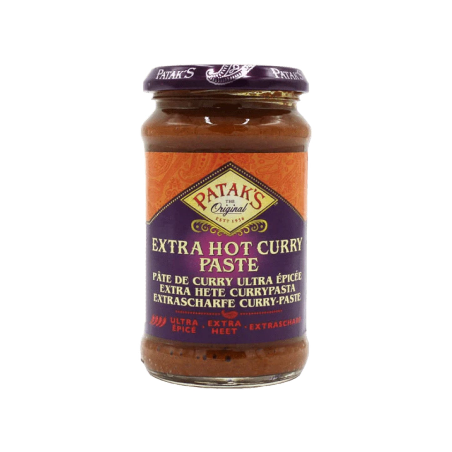 Patak curry paste extra hot