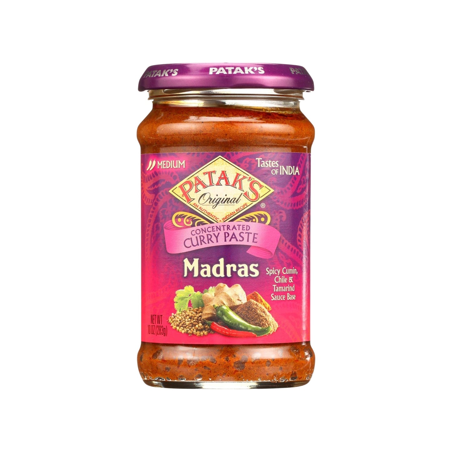 Patak madras curry paste