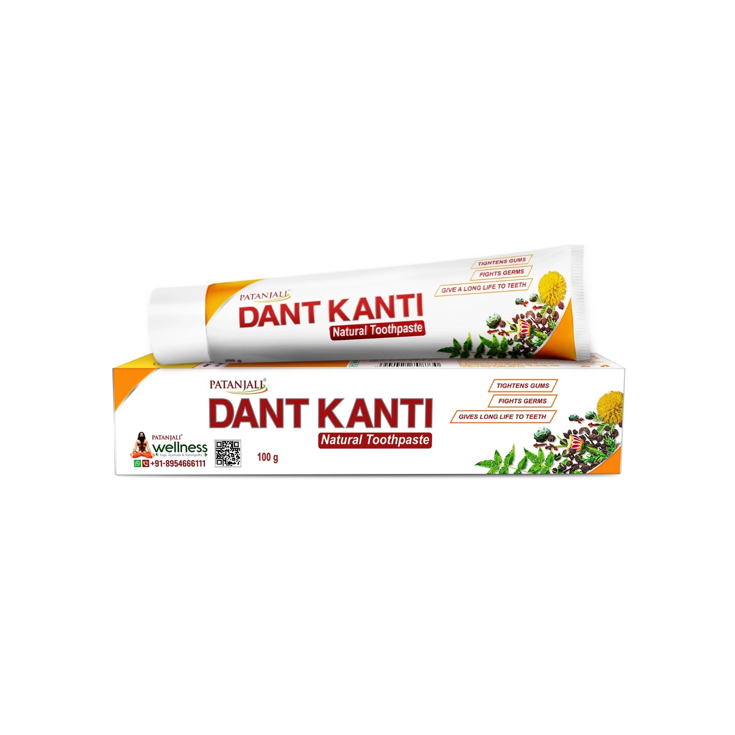 Patanjali dant kanti natural toothpaste 100g