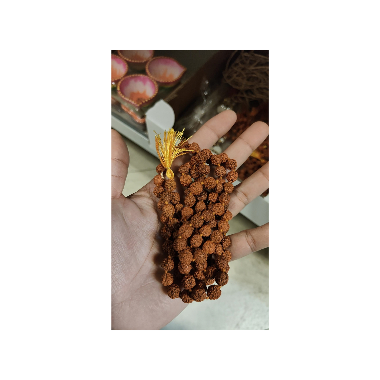 Rudraksha Bead Prayer Garland