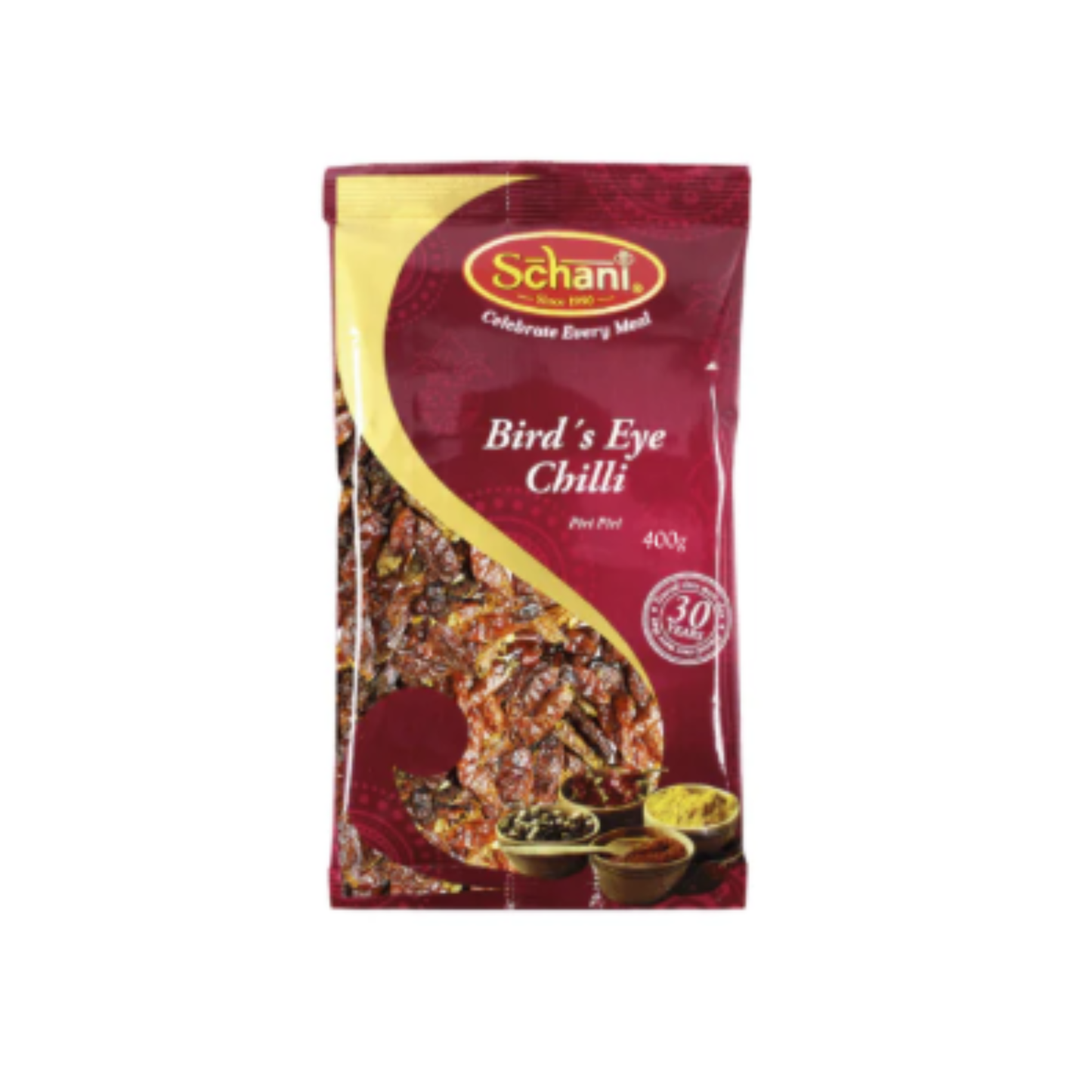 Schani Bird Eye Chilli 400g