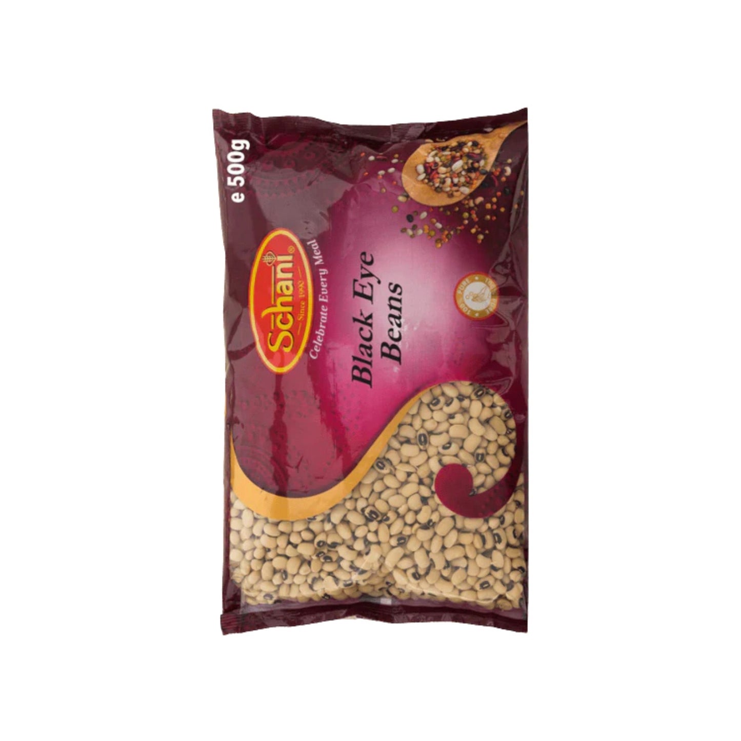 Schani black eye beans 500gm