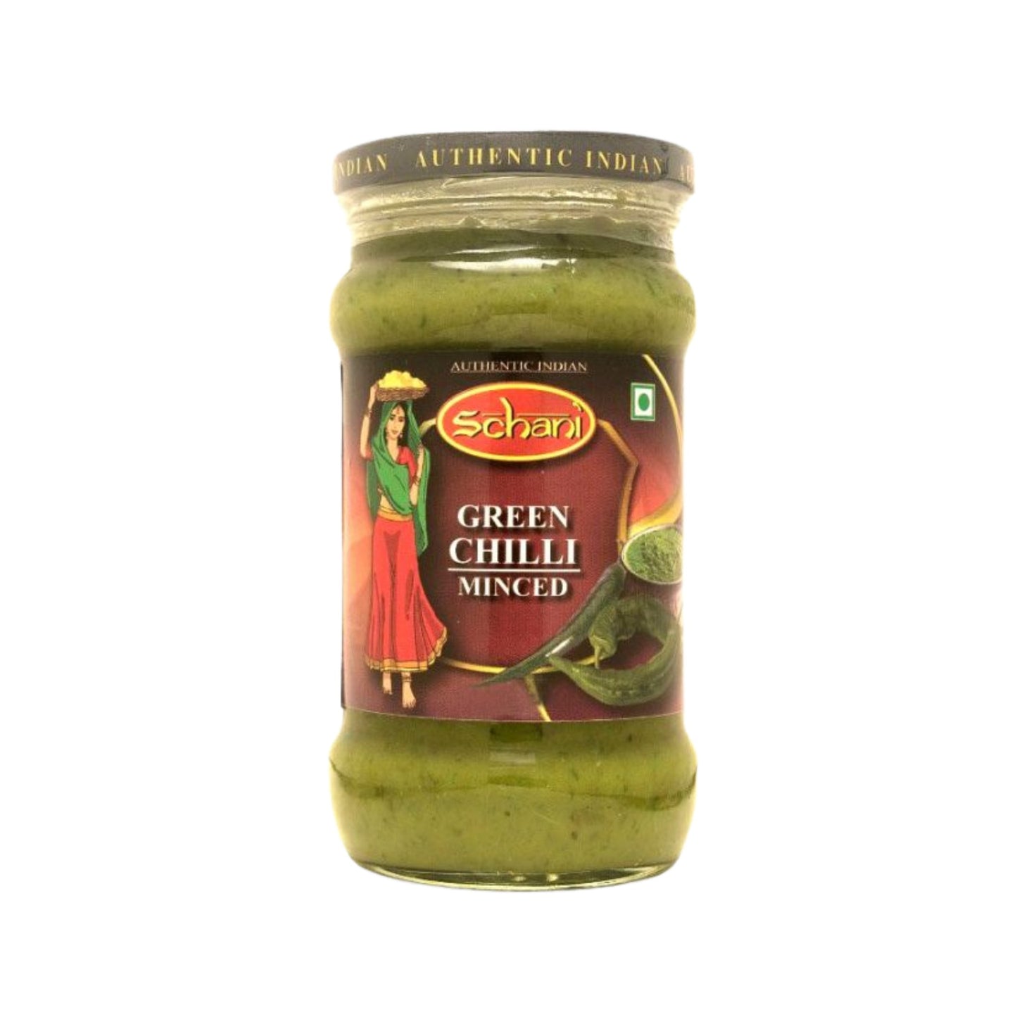 Schani green chilli paste 283g