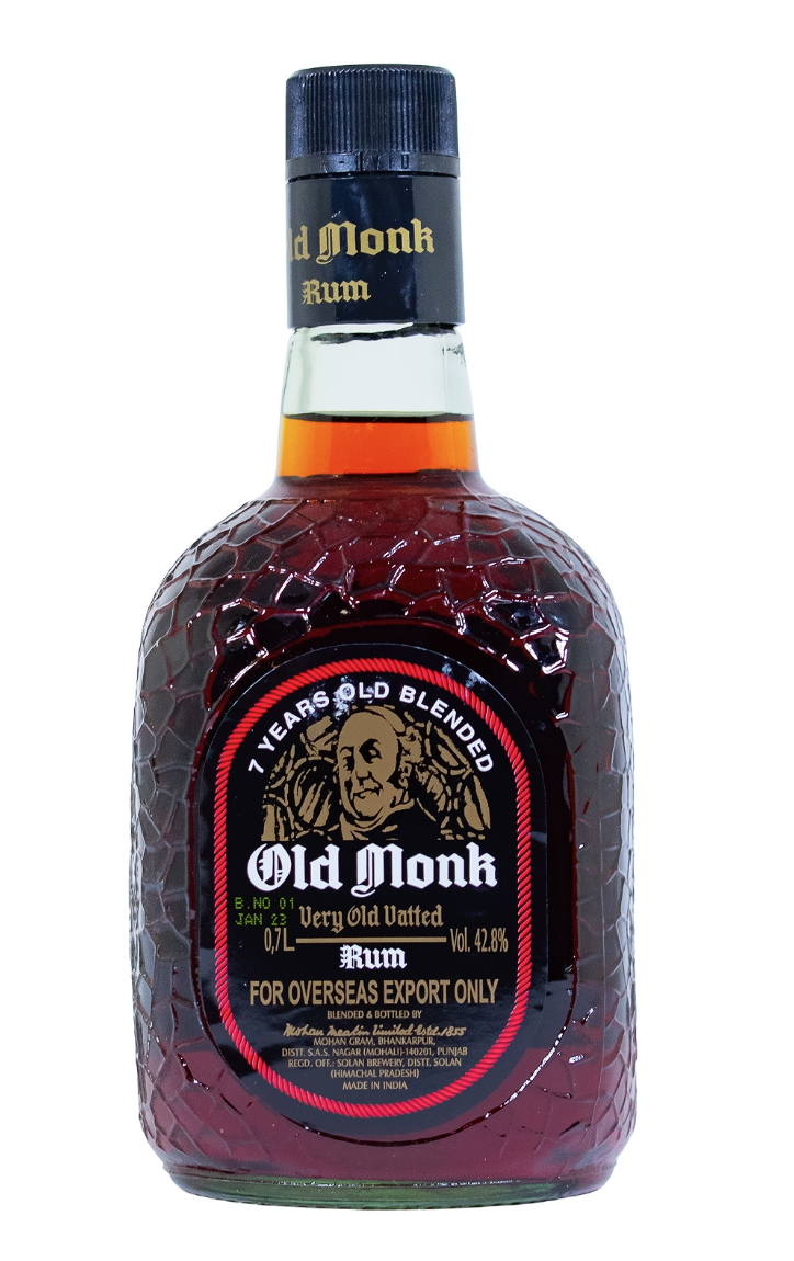 Old Monk - 700ml Rum 40% Vol.