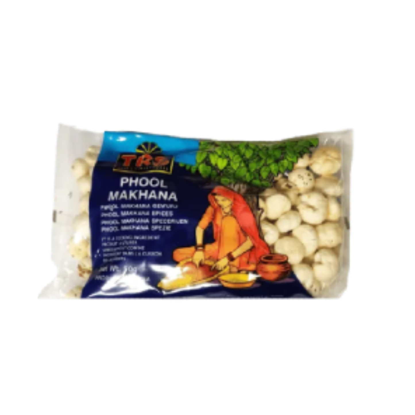 TRS Phool Makhana (Fox Nuts / Lotus Seeds) 50g