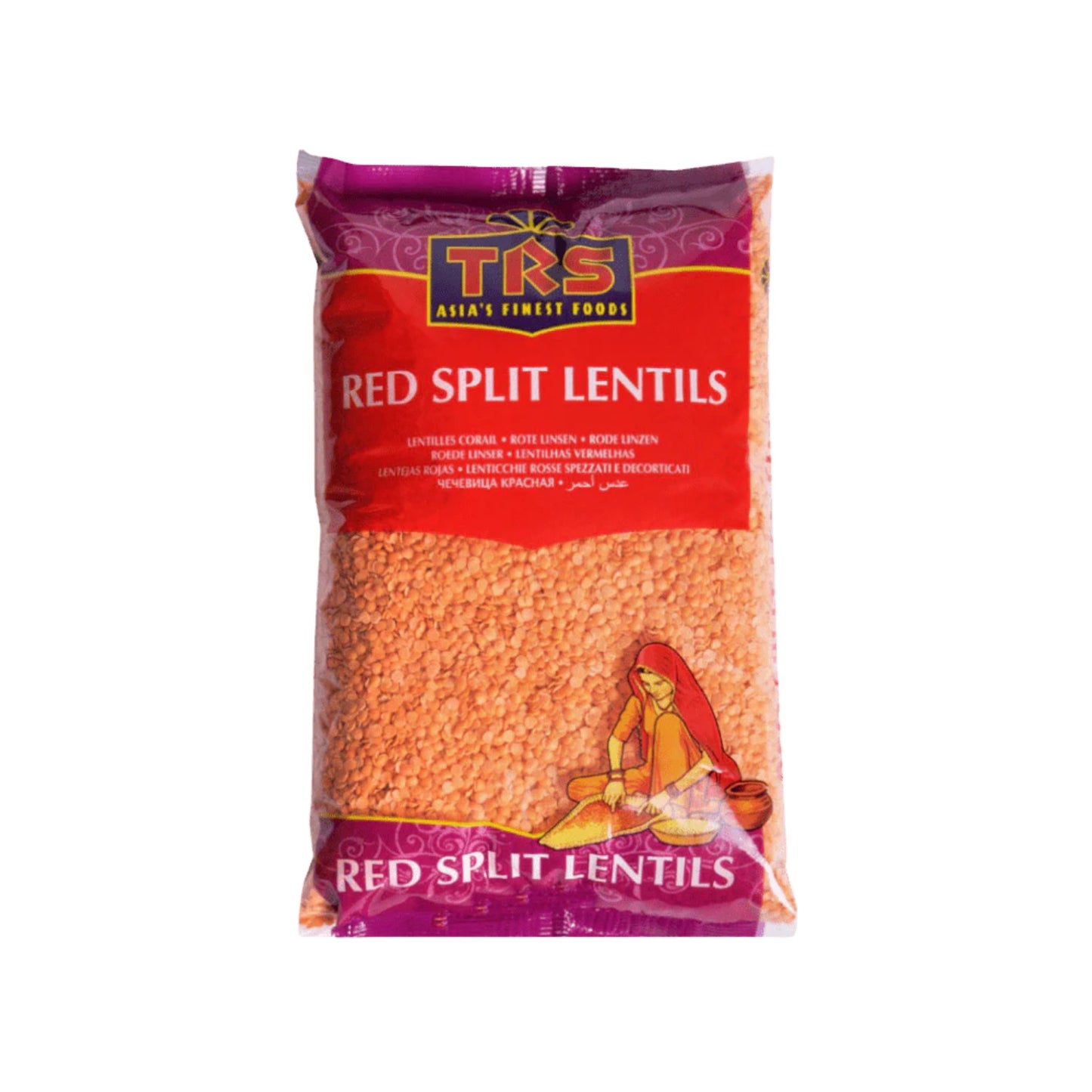 TRS red lentils (masoor) 500g