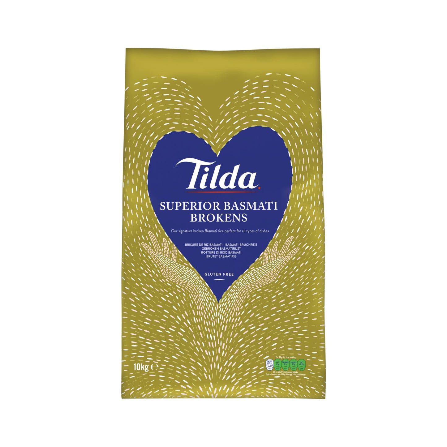 Tilda broken basmati rice 10kg