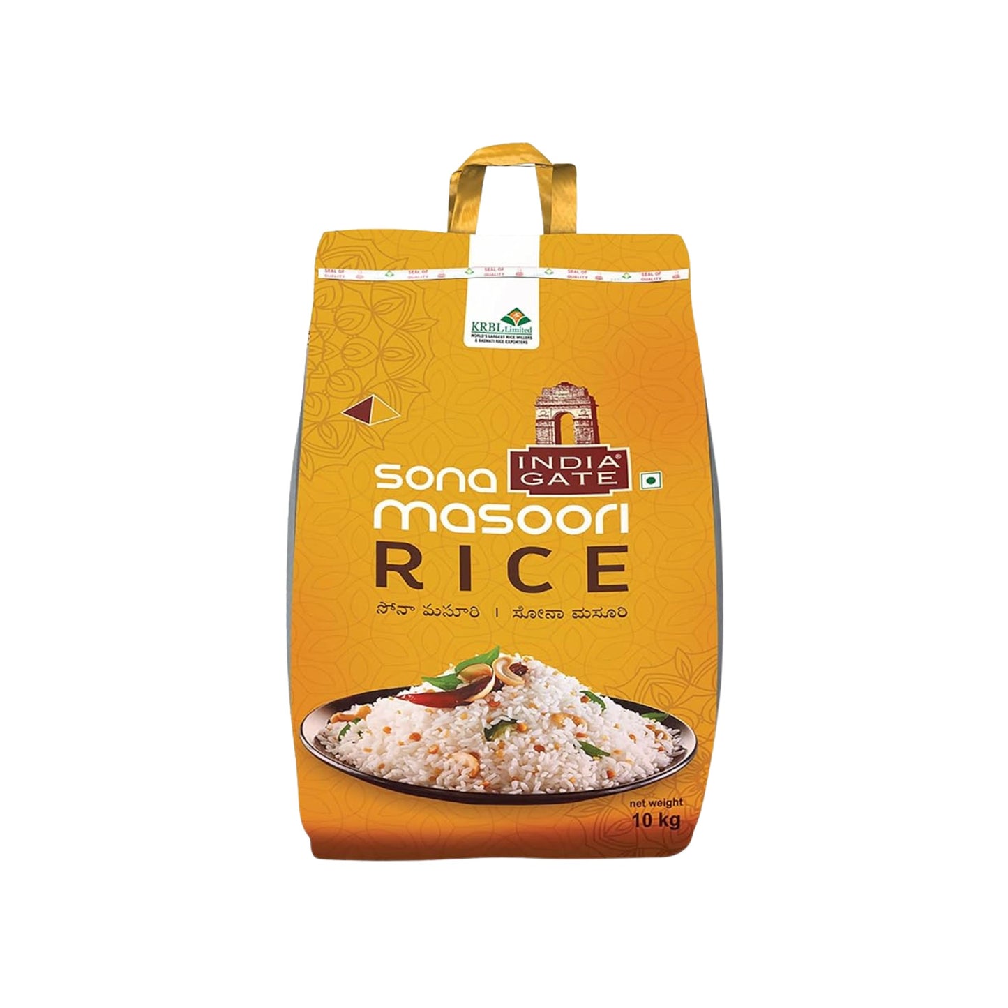 India Gate Sona Masoori Rice 10kg
