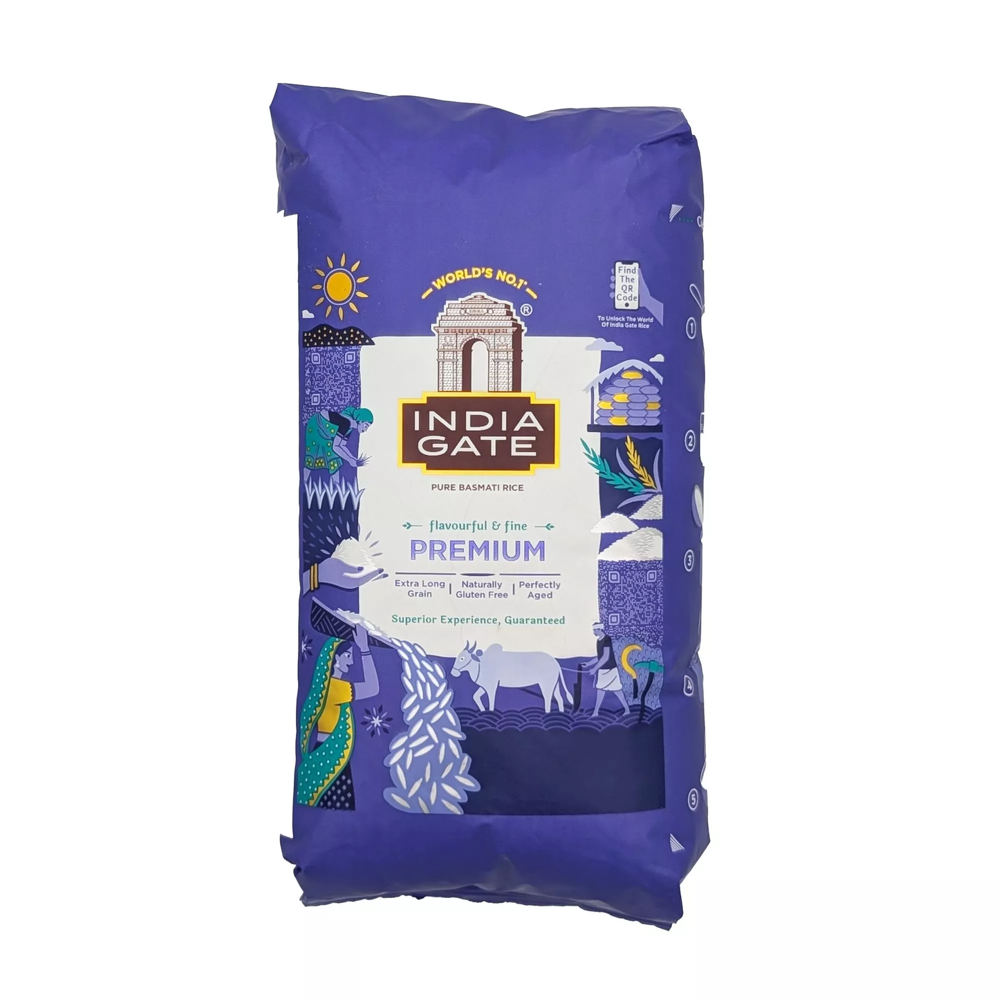 India Gate premium Basmati rice 2 kg